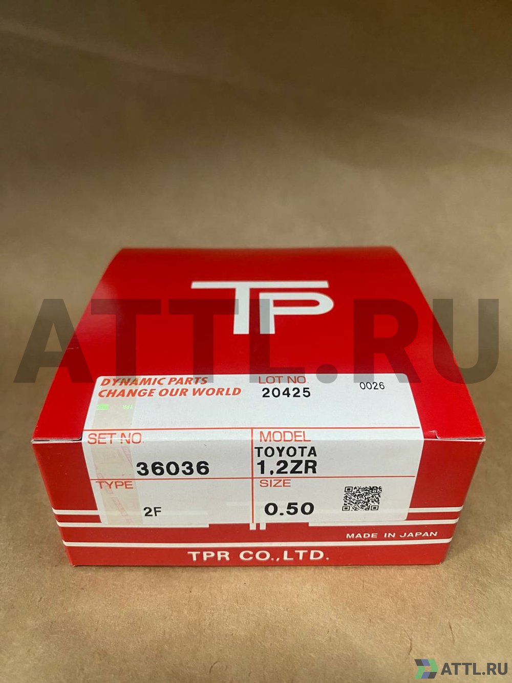 TPR 36036 050 Поршневые кольца 1ZR-FE