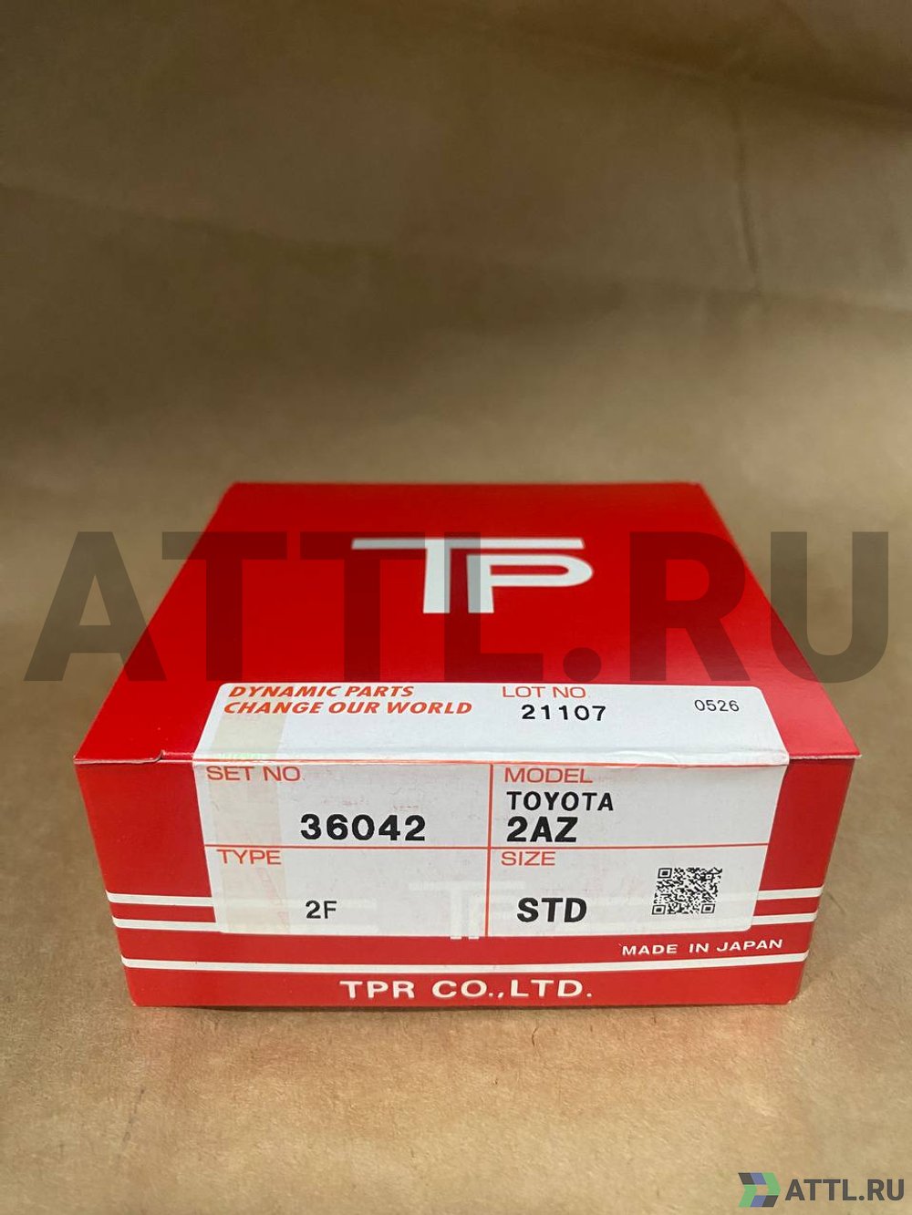 TPR 36042 STD Поршневые кольца 2AZ