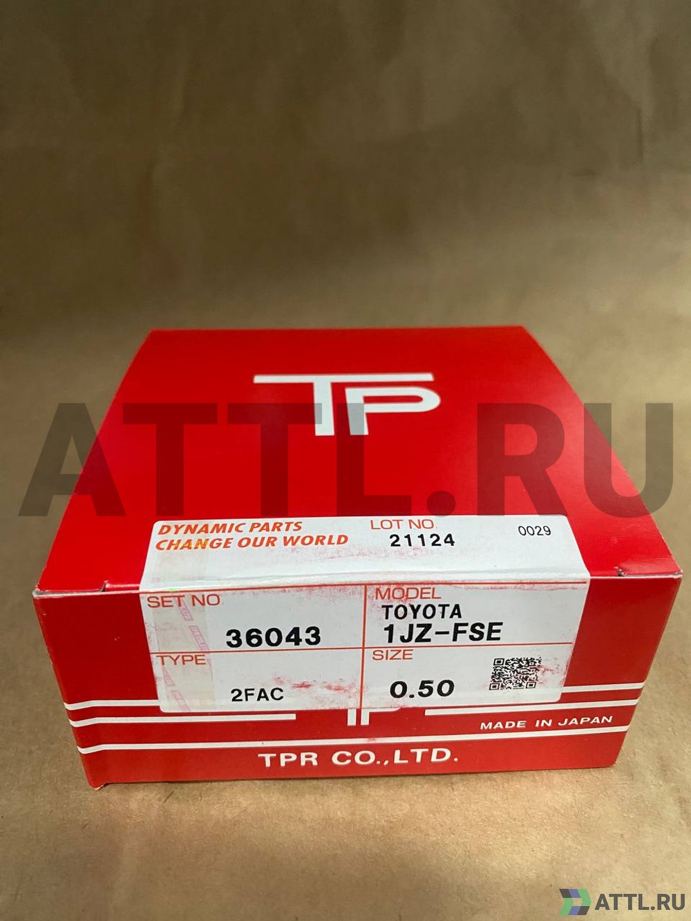 TPR 36043 050 Поршневые кольца 1JZ-FSE