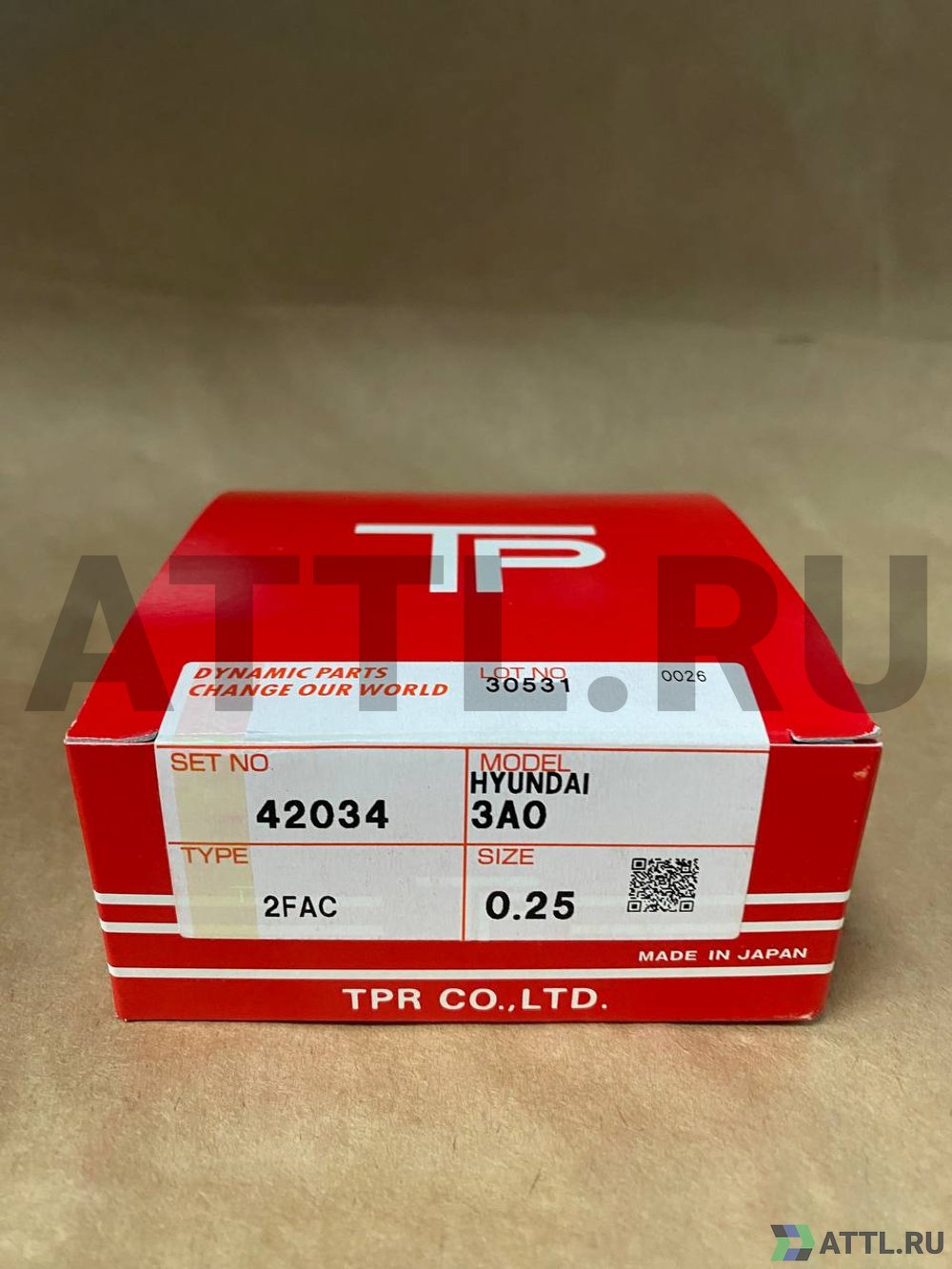 TPR 42034 025 Поршневые кольца 3A0