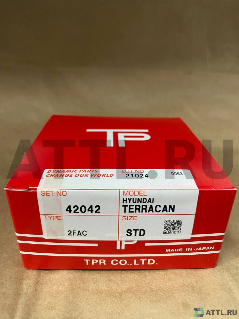 TPR 42042 STD Поршневые кольца J3CRDI